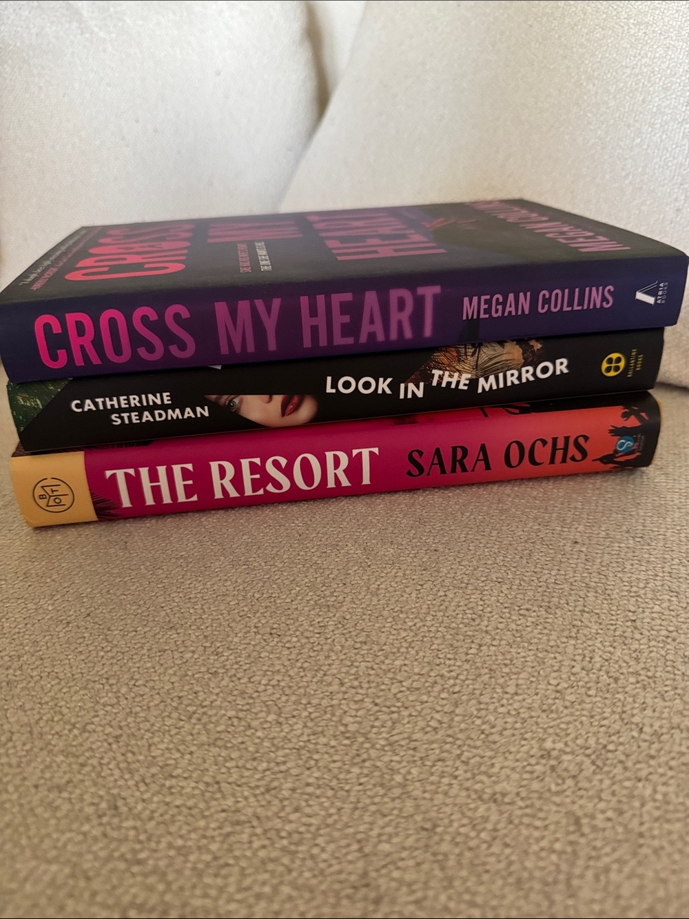 Thriller Hardcover Lot - 3 Novels